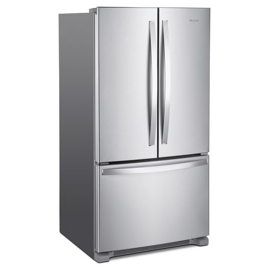 Model: WRF540CWHZ | Whirlpool 36-inch Wide Counter Depth French Door Refrigerator - 20 cu. ft.