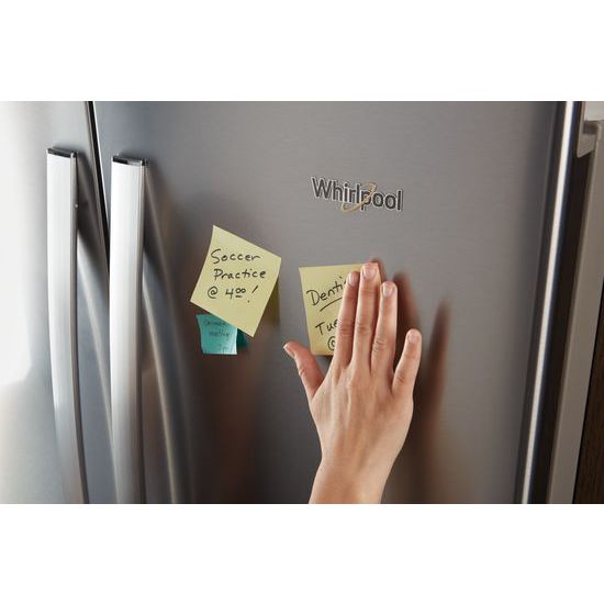 Model: WRF540CWHZ | Whirlpool 36-inch Wide Counter Depth French Door Refrigerator - 20 cu. ft.