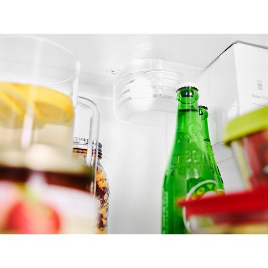 36-inch Wide Contemporary Handle Side-by-Side Refrigerator - 28 cu. ft.