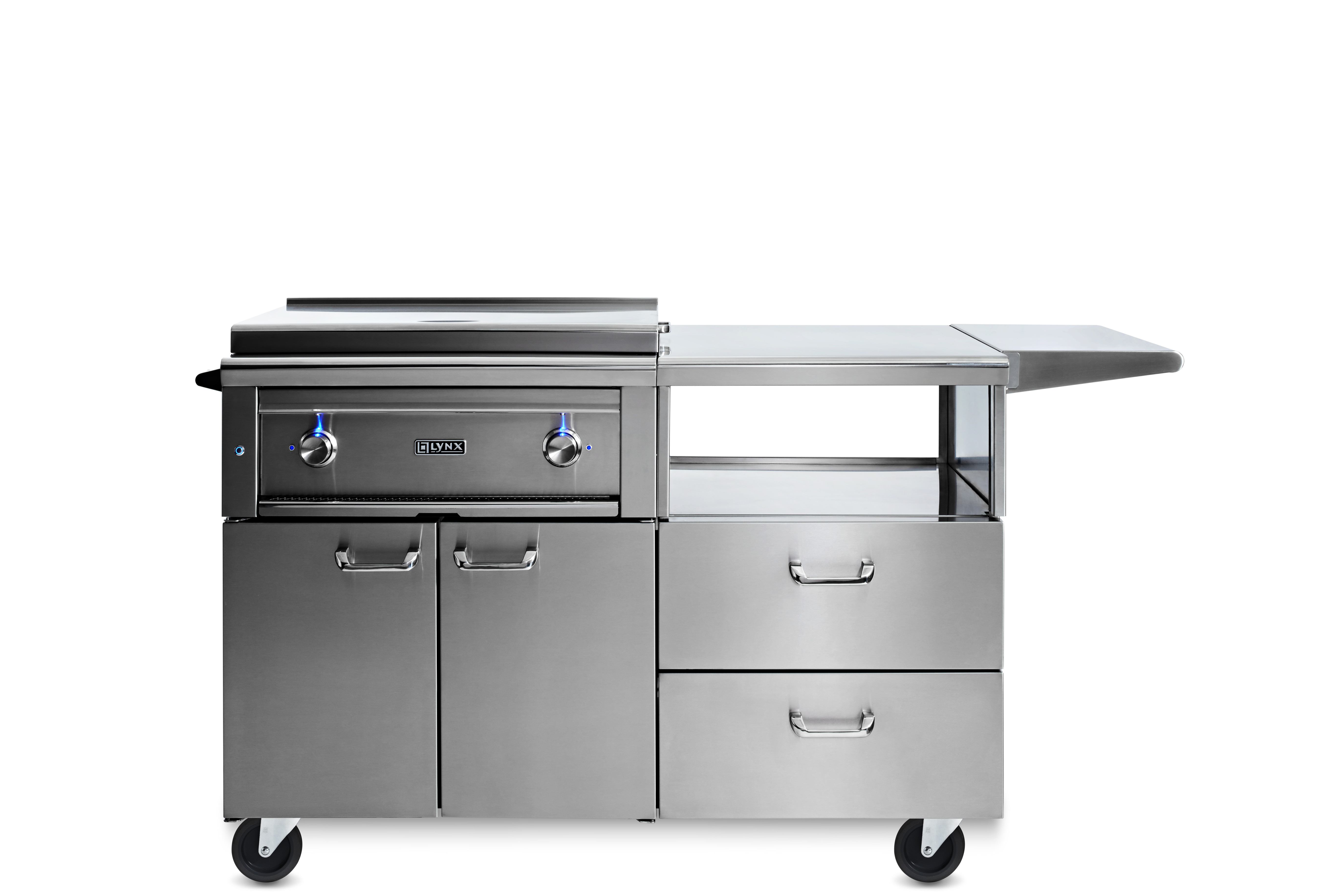 Model: L30AG-M-LP | Lynx 30” Asado Grill on Mobile Kitchen Cart LP
