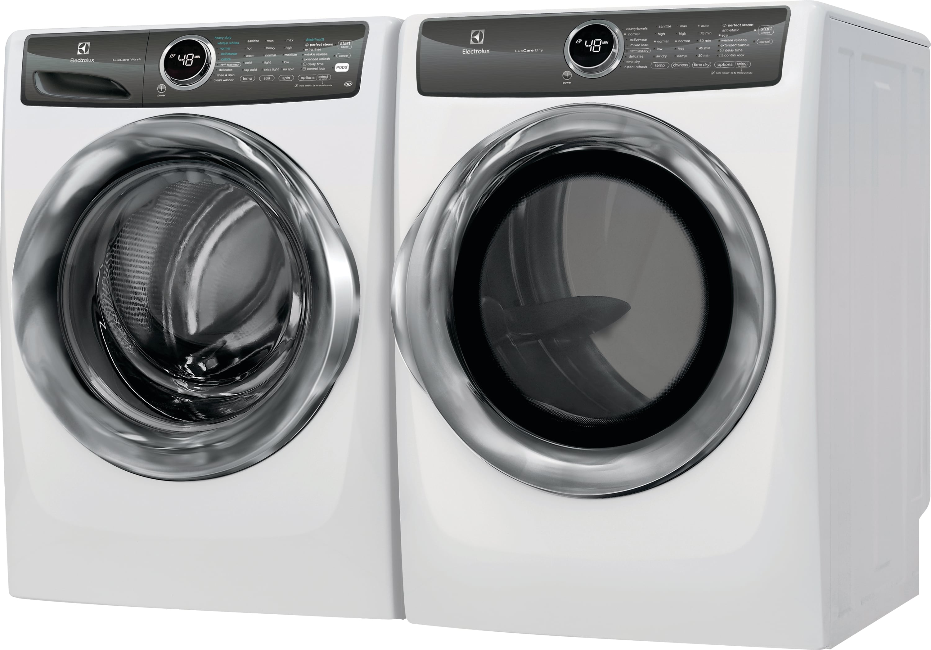 Model: EFME527UIW | Electrolux Front Load Perfect Steam™ Electric Dryer with LuxCare® Dry and Instant Refresh - 8.0 Cu. Ft.