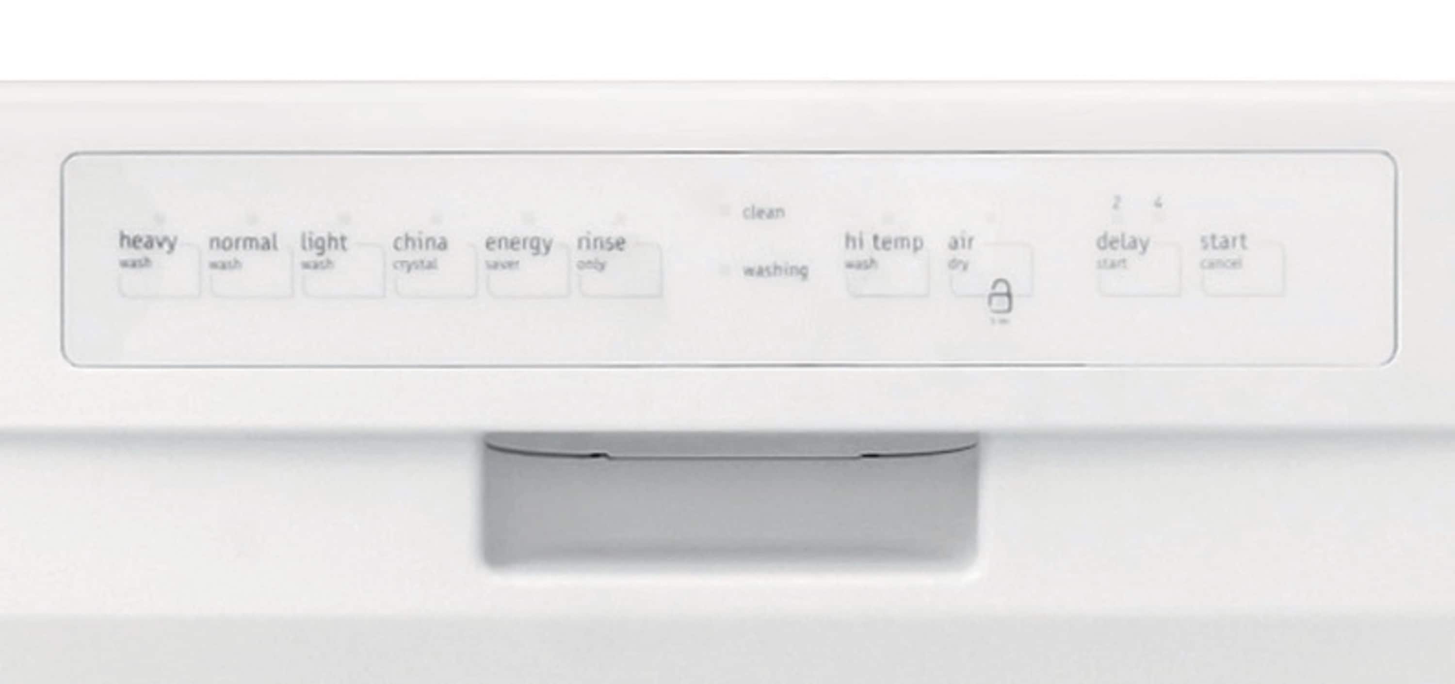Model: FFBD1821MW | Frigidaire 18" Built-In Dishwasher
