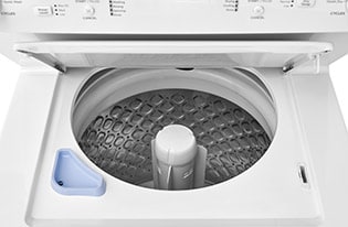 Model: FFLG3900UW | Frigidaire Gas Washer/Dryer Laundry Center - 3.9 Cu. Ft Washer and 5.5 Cu. Ft. Dryer