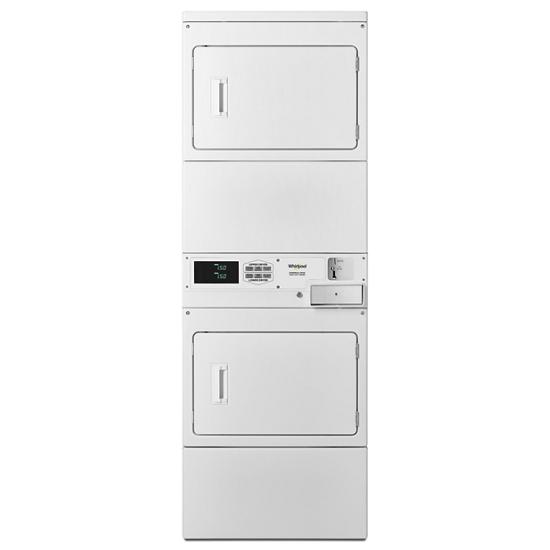 Whirlpool Commercial Gas Stack Dryer, Coin-Drop Equipped