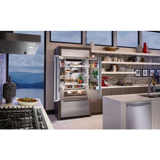 Model: KDTM404ESS | KitchenAid 44 dBA Dishwasher with Dynamic Wash Arms