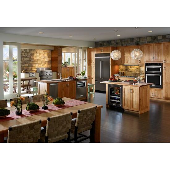 Model: KDTM804EBS | KitchenAid 44 dBA Dishwasher with Window and Lighted Interior