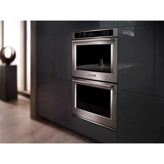 Model: KODE500ESS | KitchenAid 30" Double Wall Oven with Even-Heat™ True Convection