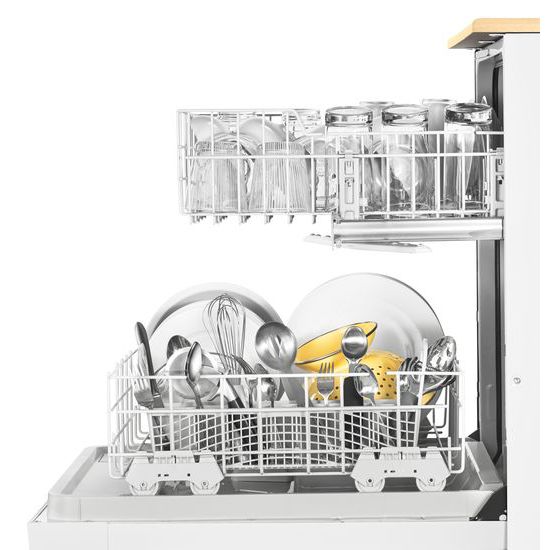 Model: WDP370PAHW | Whirlpool Heavy-Duty Dishwasher with 1-Hour Wash Cycle