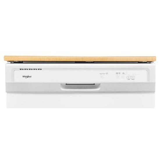 Model: WDP370PAHW | Whirlpool Heavy-Duty Dishwasher with 1-Hour Wash Cycle