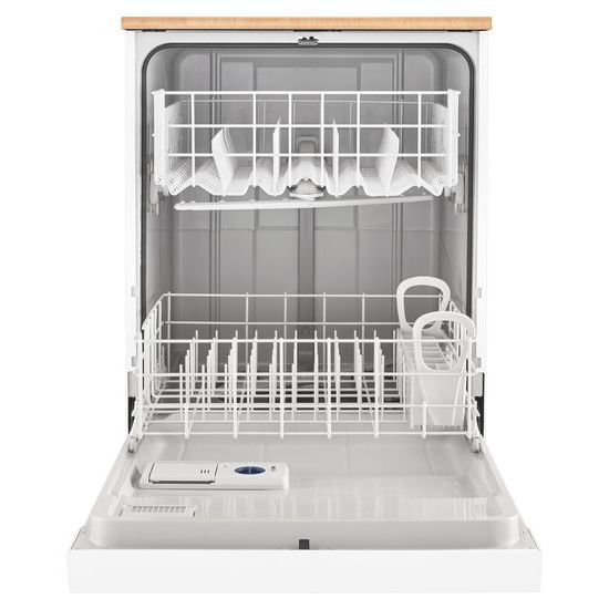 Model: WDP370PAHW | Whirlpool Heavy-Duty Dishwasher with 1-Hour Wash Cycle