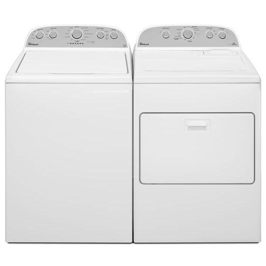Model: WED49STBW | Whirlpool 7.0 cu.ft Top Load Electric Dryer with AccuDry™
