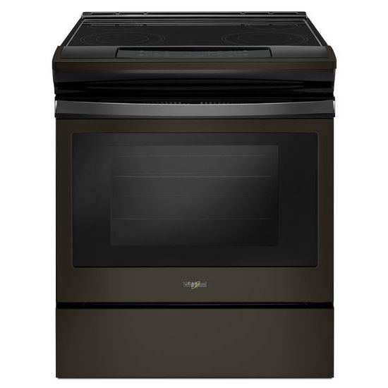 Model: WEE510S0FV | Whirlpool 4.8 cu. ft. Guided Electric Front Control Range With The Easy-Wipe Ceramic Glass Cooktop