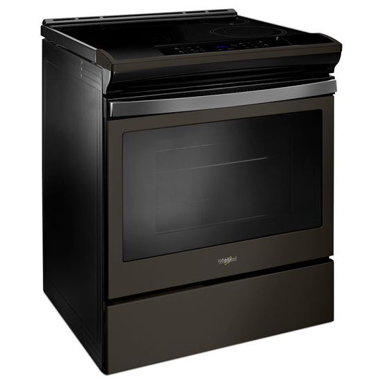 Model: WEE510S0FV | Whirlpool 4.8 cu. ft. Guided Electric Front Control Range With The Easy-Wipe Ceramic Glass Cooktop
