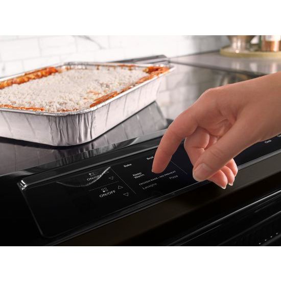 Model: WEE510S0FV | Whirlpool 4.8 cu. ft. Guided Electric Front Control Range With The Easy-Wipe Ceramic Glass Cooktop