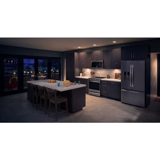Model: WEE750H0HZ | Whirlpool 6.4 cu. ft. Smart Slide-in Electric Range with Scan-to-Cook Technology