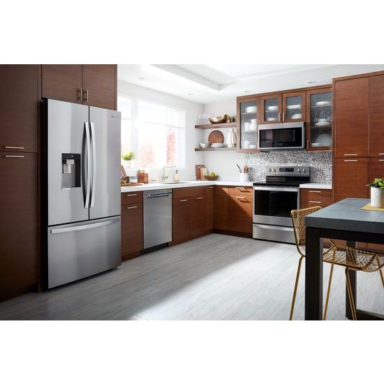 Model: WEE750H0HZ | Whirlpool 6.4 cu. ft. Smart Slide-in Electric Range with Scan-to-Cook Technology