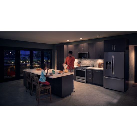 Model: WEE750H0HZ | Whirlpool 6.4 cu. ft. Smart Slide-in Electric Range with Scan-to-Cook Technology
