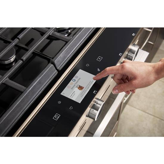 Model: WEEA25H0HN | Whirlpool 6.4 cu. ft. Smart Slide-in Electric Range with Scan-to-Cook Technology
