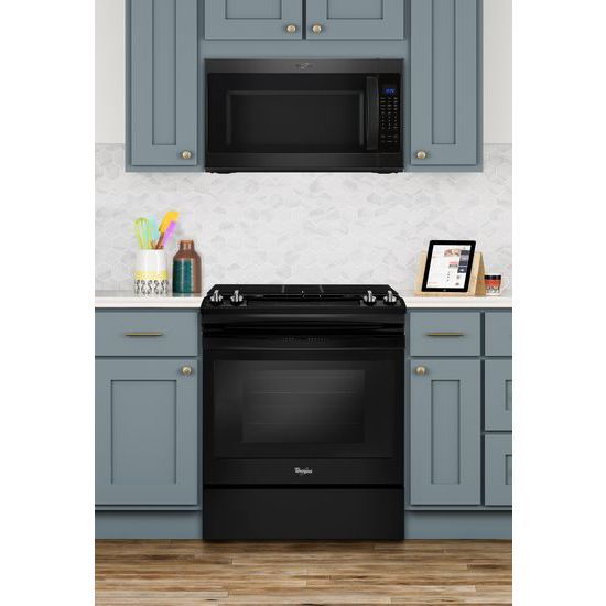 Model: WEG515S0FB | Whirlpool 5.0 cu. ft. Front Control Gas Range with Cast-Iron Grates