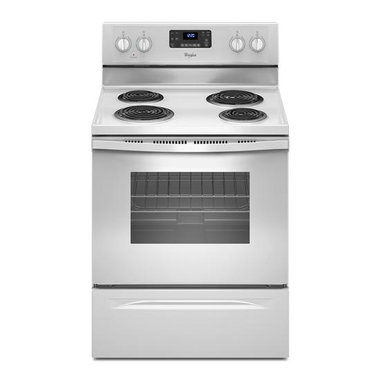 Whirlpool 4.8 Cu. Ft. Freestanding Counter Depth Electric Range