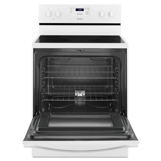 Model: WFE320M0EW | Whirlpool 4.8 Cu. Ft. Freestanding Electric Range with FlexHeat™ Dual Radiant Element