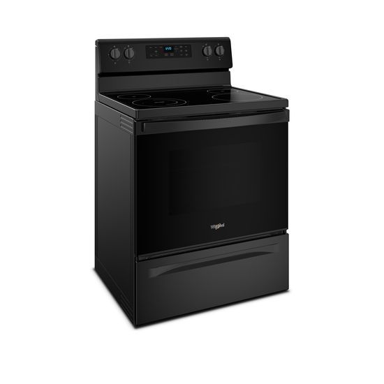 Model: WFE510S0HB | Whirlpool 5.3 cu. ft. Freestanding Electric Range with Adjustable Self-Cleaning