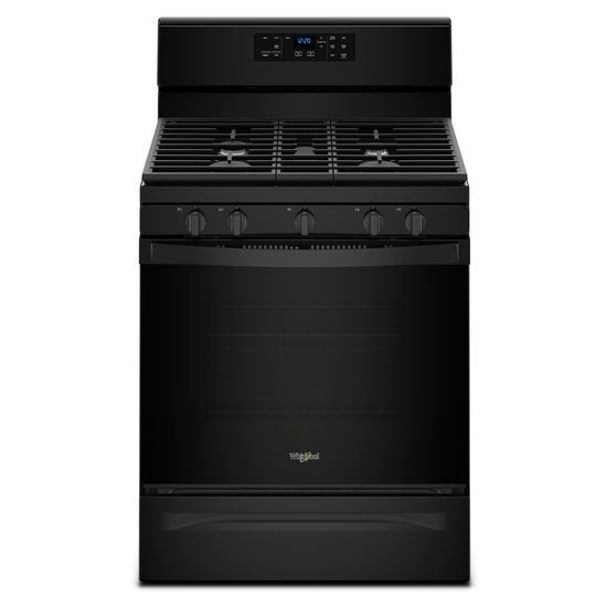 Whirlpool 5.0 cu. ft. Freestanding Gas Range with Center Oval Burner