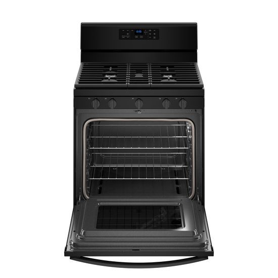 Model: WFG525S0HB | Whirlpool 5.0 cu. ft. Freestanding Gas Range with Center Oval Burner