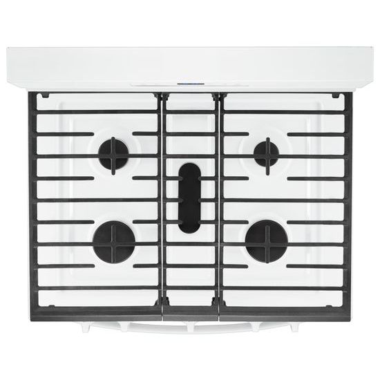 Model: WFG550S0HW | Whirlpool 5.0 cu. ft. Freestanding Gas Range with Fan Convection Cooking