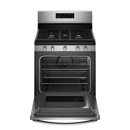 Model: WFG550S0HZ | Whirlpool 5.0 cu. ft. Freestanding Gas Range with Fan Convection Cooking