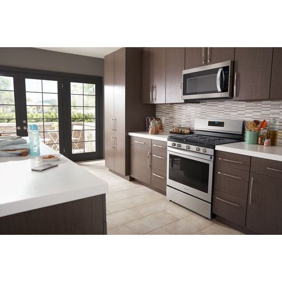 Model: WFG550S0HZ | Whirlpool 5.0 cu. ft. Freestanding Gas Range with Fan Convection Cooking