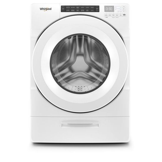 Whirlpool 4.5 cu. ft. Closet-Depth Front Load Washer with Load & Go™ Dispenser