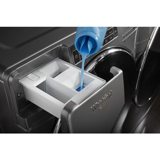 Model: WFW862CHC | Whirlpool 4.3 cu. ft. Closet-Depth Front Load Washer with Load & Go™ XL Dispenser