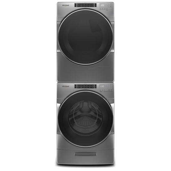 Model: WFW862CHC | Whirlpool 4.3 cu. ft. Closet-Depth Front Load Washer with Load & Go™ XL Dispenser