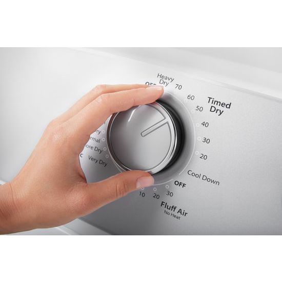 Model: WGD4950HW | Whirlpool 7.0 cu. ft. Top Load Gas Dryer with AutoDry™ Drying System