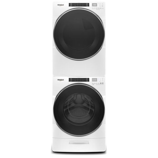 Model: WGD8620HW | Whirlpool 7.4 cu. ft. Front Load Gas Dryer with Steam Cycles