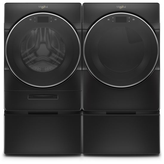 Model: WGD9620HBK | Whirlpool 7.4 cu. ft. Smart Front Load Gas Dryer