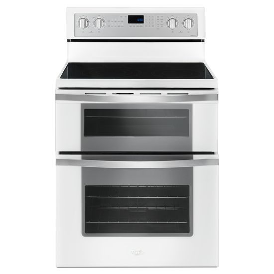 Whirlpool 6.7 Cu. Ft. Electric Double Oven Range with True Convection