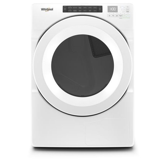 Whirlpool 7.4 cu.ft Front Load Heat Pump Dryer with Intiutitive Touch Controls, Advanced Moisture Sensing