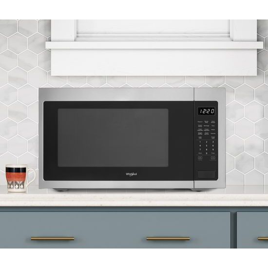 Model: WMC50522HZ | Whirlpool 2.2 cu. ft. Countertop Microwave with 1,200-Watt Cooking Power