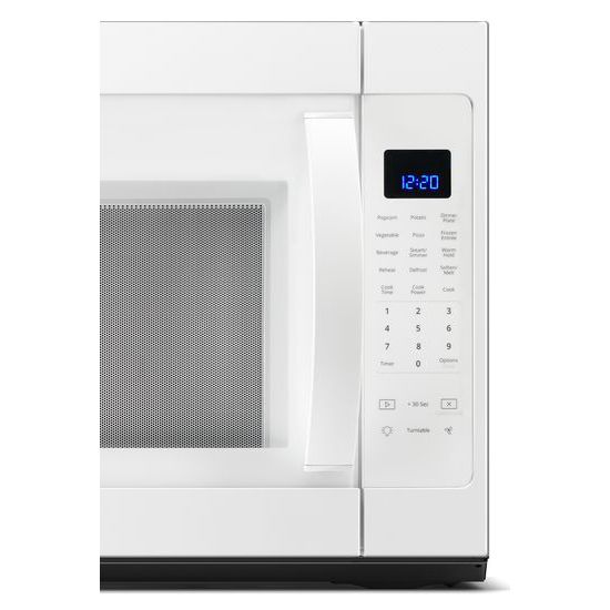Model: WMH53521HW | Whirlpool 2.1 cu. ft. Over-the-Range Microwave with Steam cooking
