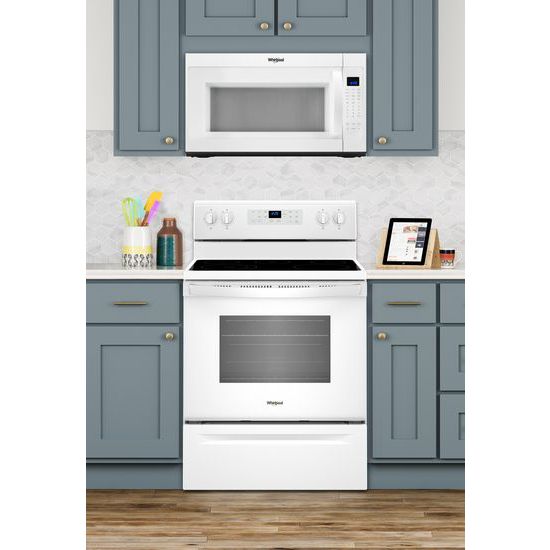 Model: WMH53521HW | Whirlpool 2.1 cu. ft. Over-the-Range Microwave with Steam cooking