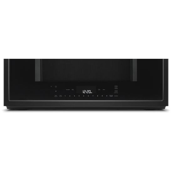 Model: WMH78019HB | Whirlpool 1.9 cu. ft. Smart Over-the-Range Microwave with Scan-to-Cook technology
