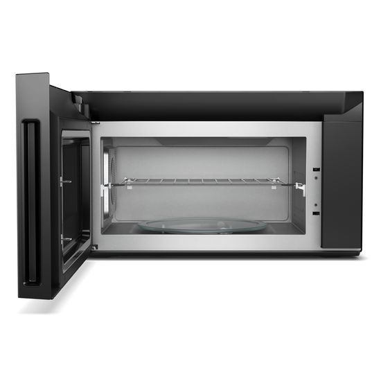 Model: WMH78019HB | Whirlpool 1.9 cu. ft. Smart Over-the-Range Microwave with Scan-to-Cook technology