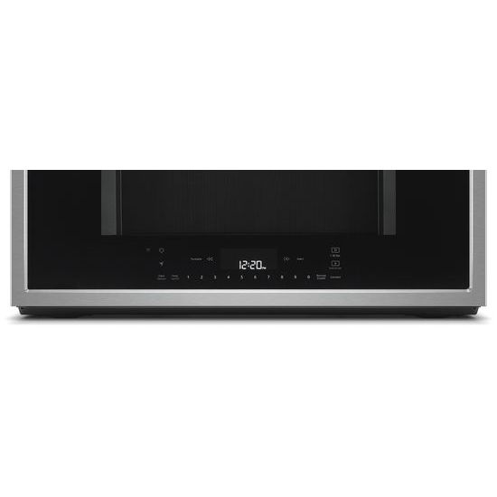 Model: WMH78019HZ | Whirlpool 1.9 cu. ft. Smart Over-the-Range Microwave with Scan-to-Cook technology