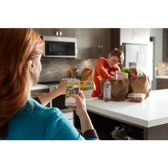 Model: WMHA9019HZ | Whirlpool 1.9 cu. ft. Smart Over-the-Range Microwave with Scan-to-Cook technology