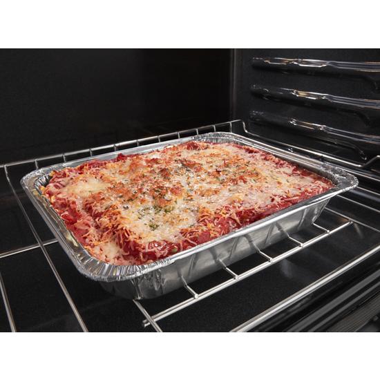 Model: WOC54EC7HS | Whirlpool 5.7 cu. ft. Smart Combination Wall Oven with Touchscreen