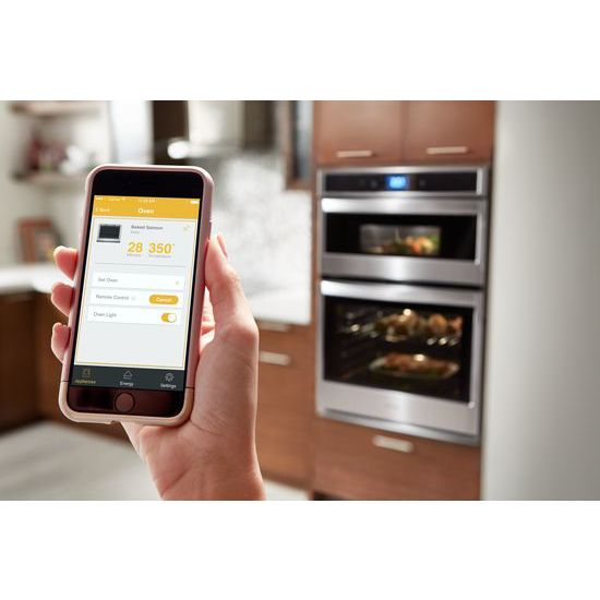 Model: WOC75EC0HS | Whirlpool 6.4 cu. ft. Smart Combination Wall Oven with Touchscreen