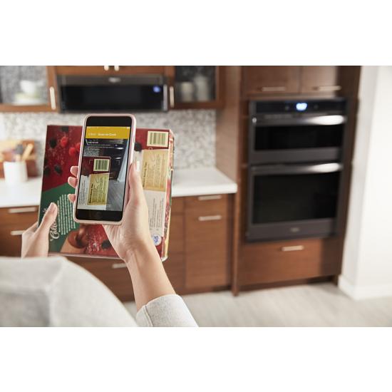 Model: WOC75EC0HV | Whirlpool 6.4 cu. ft. Smart Combination Wall Oven with Touchscreen