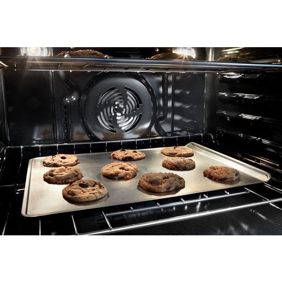 Model: WOC75EC7HS | Whirlpool 5.7 cu. ft. Smart Combination Wall Oven with Touchscreen